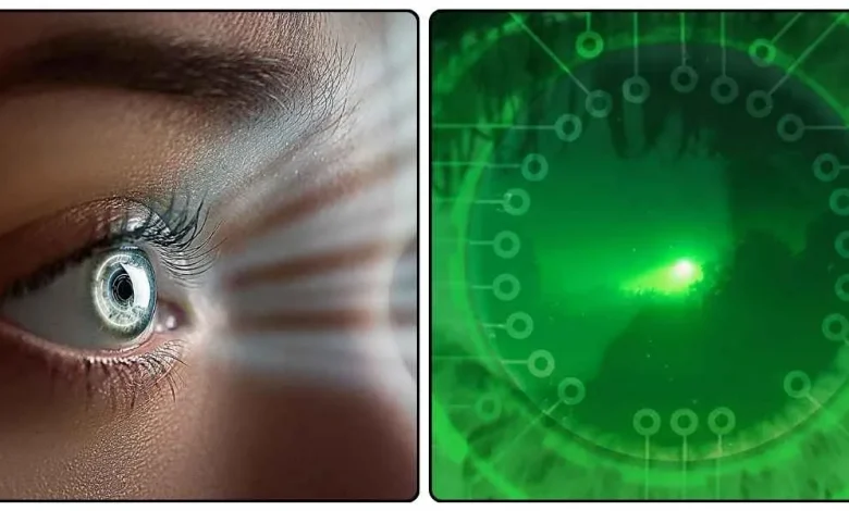 Infrared Vision, Contact Lenses, Nanoparticles, Human Enhancement, Super-Vision,