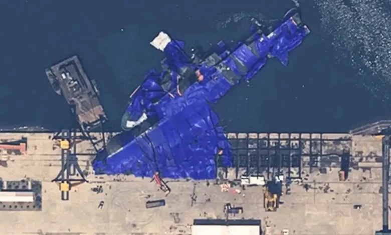 North Korea, Warship Accident, Kim Jong Un, Shipyard Investigation, Satellite Images