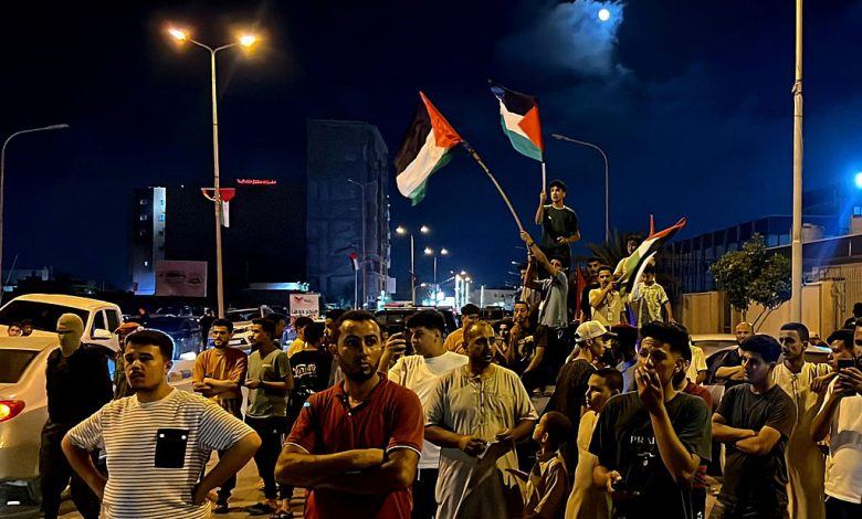 Protest, Gaza, Detention